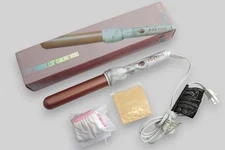 FoxyBae White Marble Rose 1.25" Curling Wand