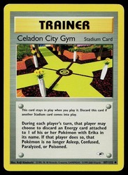 Celadon City Gym 107/132 Gym Heroes Uncommon Trainer