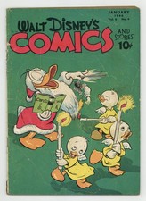 Cover of Walt Disney's Comics and Stories #64