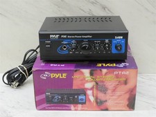 Pyle PTA2 Home Audio Power Amplifier System - Black Open Box