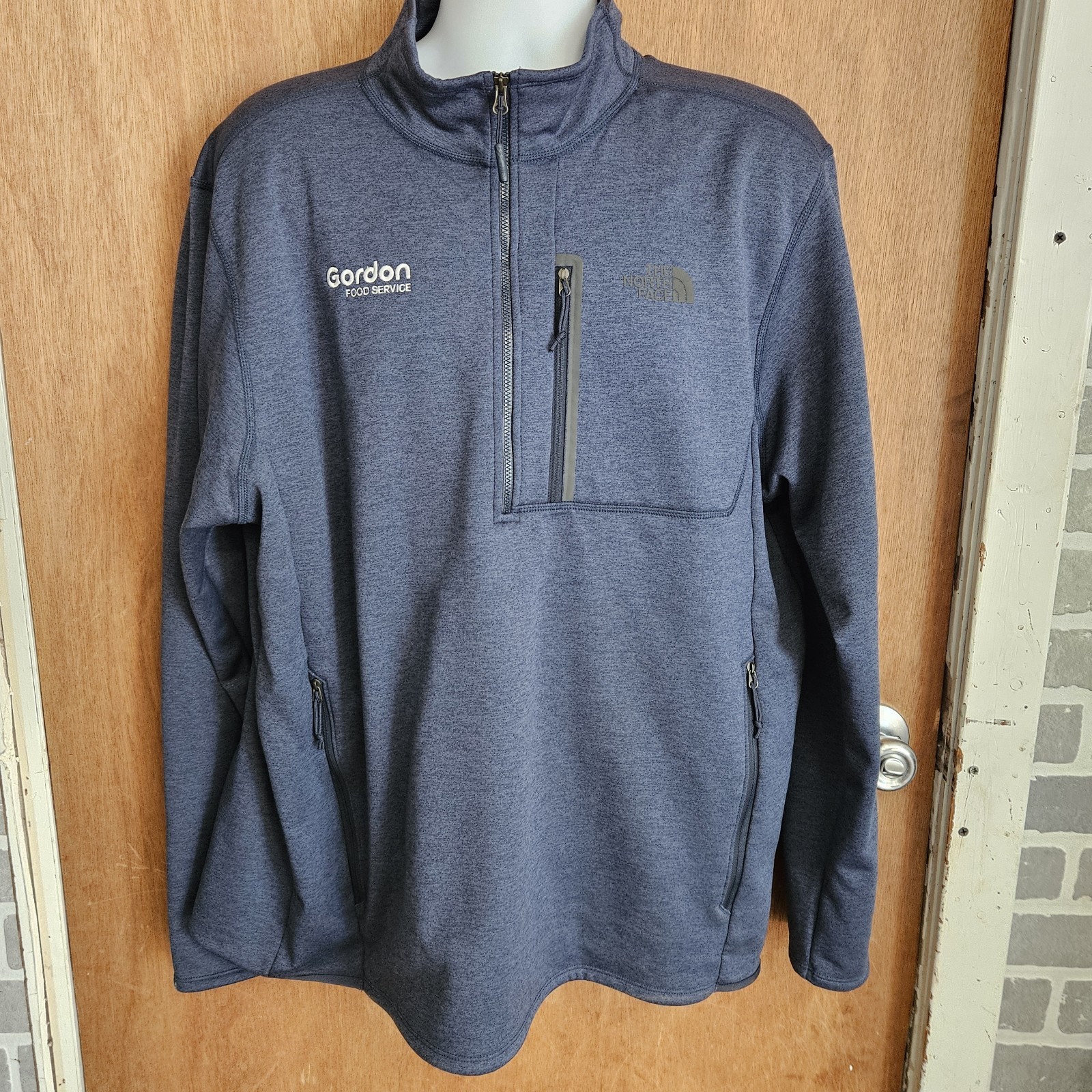 North Face Skyline Half Zip Fleece XL with GFS Embroidery