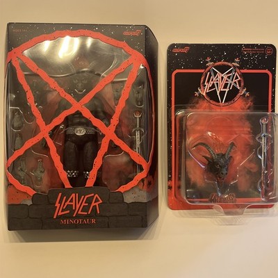 Super7 SLAYER Ultimates! Wave 02 - Minotaur  (Black Magic) & Head and sword