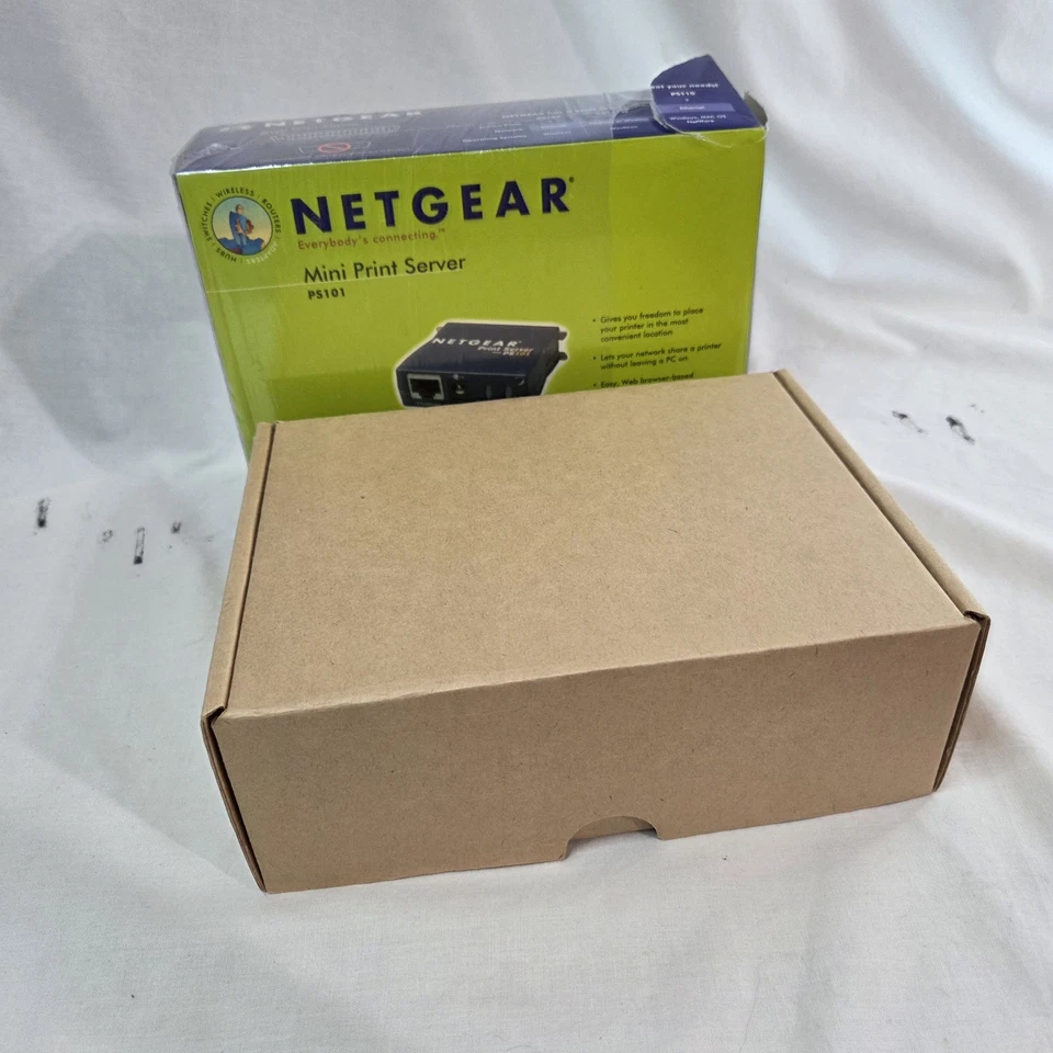 NETGEAR MINI PRINT SERVER PS101 New - Image 4 of 4