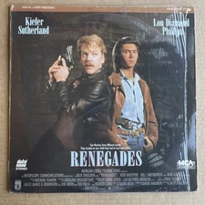 Renegades LaserDisc  Kiefer Sutherland Lou Diamond Phillips