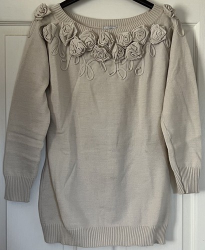 Claude Barthélemy Paris Beige Pullover.