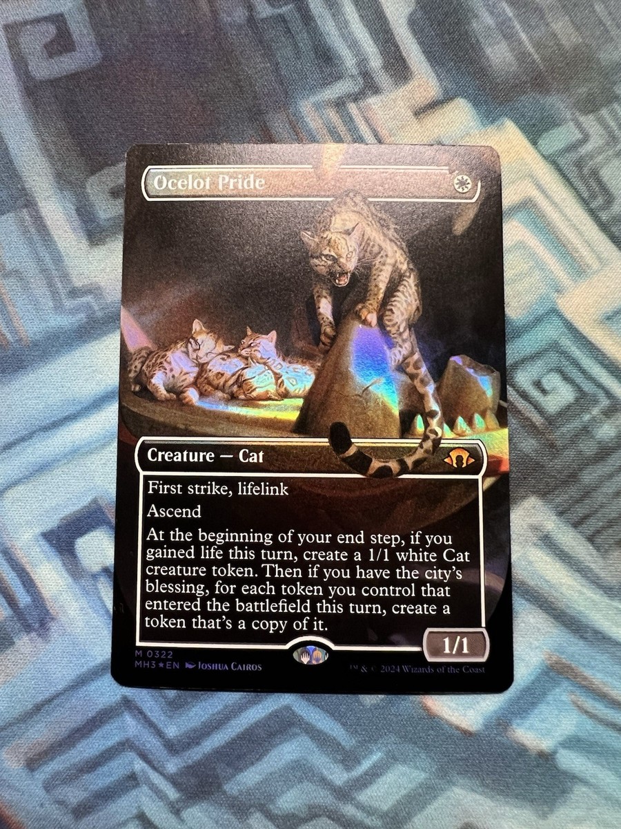 オセロットの群れ/Ocelot Pride 旧枠Foil オセロットの群れ/OCELOT PRIDE(旧枠FOIL) FOIL] オセロットの