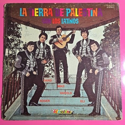 Los Latinos La Tierra De Palestina EL LATINO 1015 Musica Cristiana VG/VG #7438