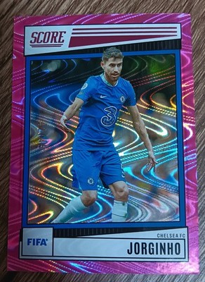 Jorghinho, /45, Chelsea, Panini Score Fifa Soccer, Silver Wave, 2022