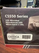 C5550CA Code3 LED Microbar Estroboscópico Asesoramiento Iluminación Micro Reflex Mini Bar Ámbar