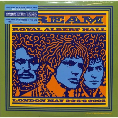 Cream / ROYAL ALBERT HALL LONDON MAY 2-3-5-6 2005 (LIVE) (3LP) (BLUE & GREEN SP