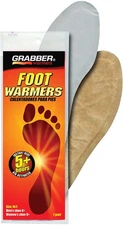 Grabber Warmers Medium/Large Foot & Hand Warmers - All-Natural, Portable,