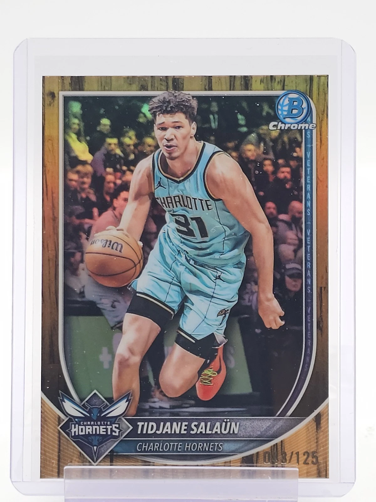 2025-26 Bowman Chrome Tidjane Salaun #BCV-169 Floorboard /125
