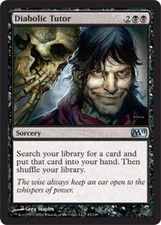 Diabolic Tutor - Magic 2011 (M11) #93/249 MTG Magic The Gathering