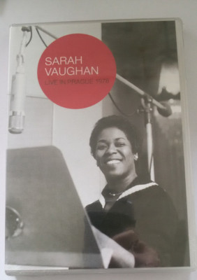 Sarah Vaughan: Live in Prague 1978. Region Code: 0 JAZZ