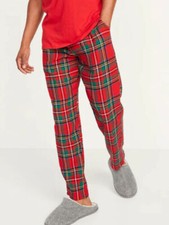 NWT Old Navy Flannel Pajama Pants Sleep Lounge Men L XL XXL