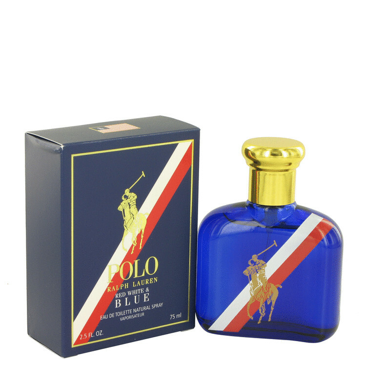 Polo Red White & Blue Men's Cologne By Ralph Lauren 2.5oz/75