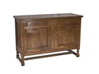 SIDEBOARD BUFFET— (Nelson Range).  2 drawers 2 doors, colour mid walnut