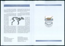 GERMANY FOLDER 1998/27 UNESCO WH MESSEL PIT PREHISTORIC FOSSILS HORSE CROCODILE
