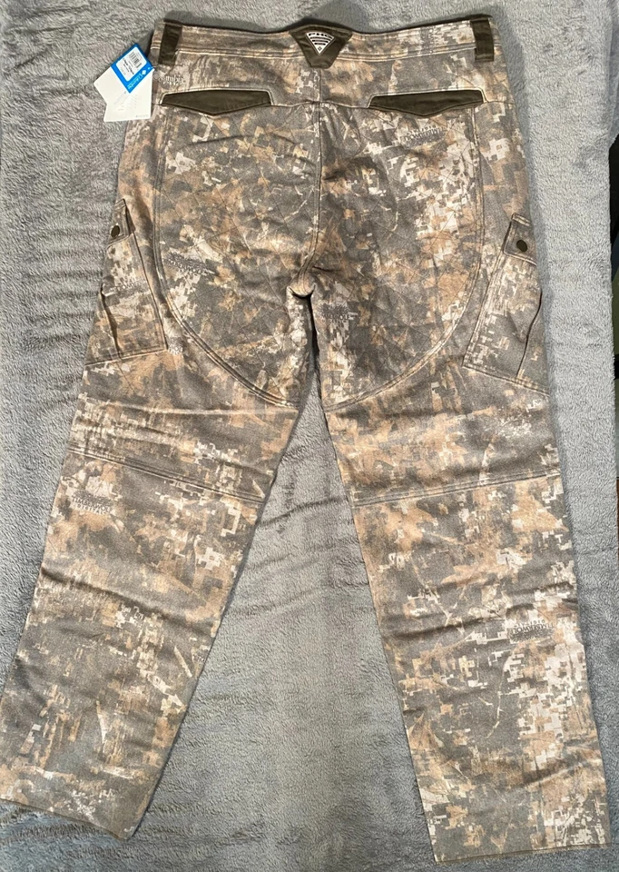 COLUMBIA PHG GALLATIN 40x35 XL Camo Hunting Snow Hiking WOOL Cargo Pants ~ NEW - Image 3 of 4