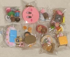 Kirby's Cafe Time Re-Ment Miniature Full Set Box of 8 Packs JAPAN Complete