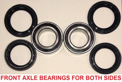 FRONT AXLE WHEEL HUB BEARING & SEAL REBUILD KIT HONDA 400 450