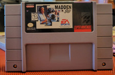 Madden NFL 96 (Super Nintendo Entertainment System SNES, 1995)- Authentic Tested