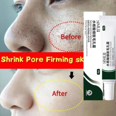 Salicylic Acid Pores Shrink Refining Cream Repair Large Open Pore Remove Black
