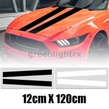 Universal Racing Hood Stripes Body Side Decal Vinyl Stickers Auto Car SUV Truck