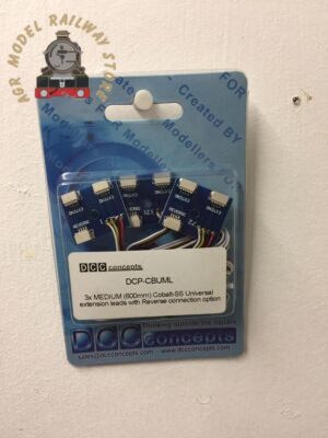DCC Concepts DCP-CBUML Kobalt SS 600 mm Universal Adapter Blei (3er-Pack)