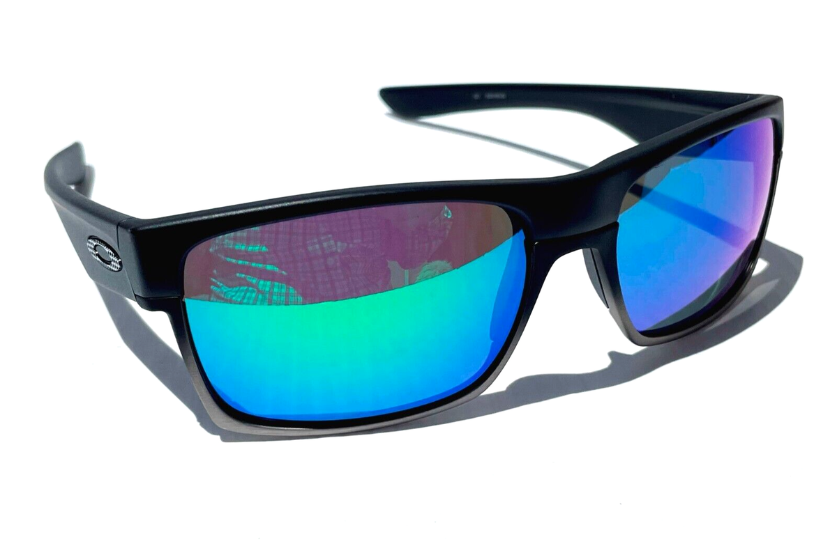 NEW Oakley TWO FACE Machinist BLACK POLARIZED Galaxy JADE Lens