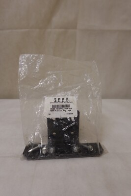 S.E.E.S. Elevator Door Restrictor Flag Black 004 - Large / SEES-RESTRICTOR-004