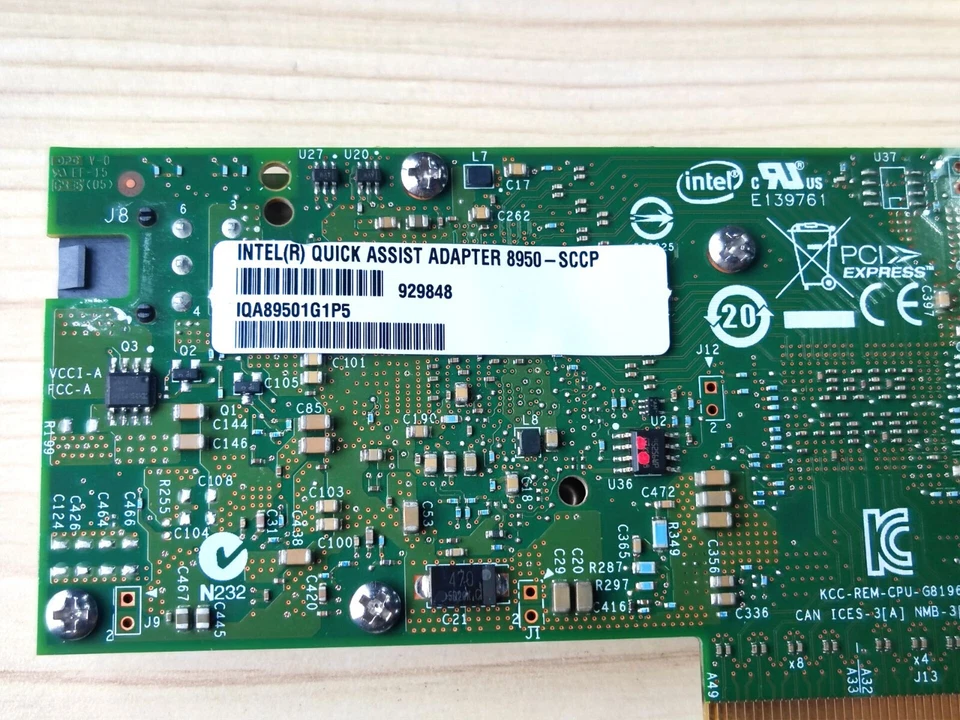 Intel IQA89501G1P5 QuickAssist Adapter 8950-SCCP Quick Assist PCI Express - Image 4 of 4