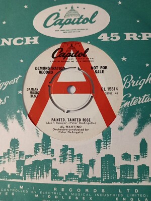Al Martino - Painted, Tainted Rose (Capitol CL 15314 DEMO) EX Vinyl Record 7''