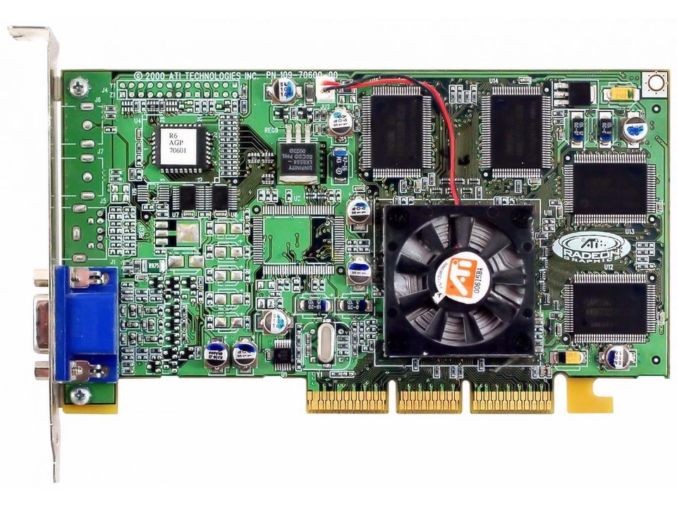 ATI Radeon 32MB DDR, 2X/4X AGP, Vintage 2000 Collectible, New! MISB - Image 3 of 4