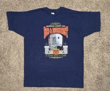 90s Madison County Jail Bed & Breakfast Shirt Men Size XXL S/S Humor Made In USA