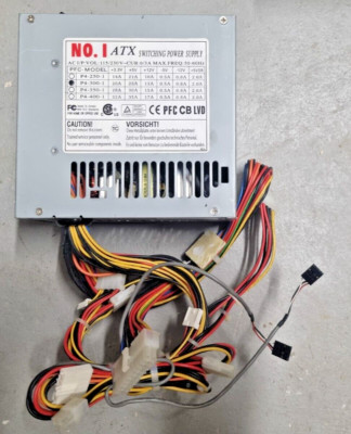 NO.I P4-300-1 300W ATX PC Power Supply Computer Netzteil