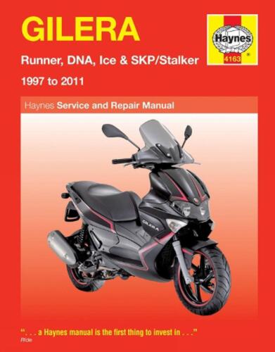 Gilera Runner, DNA, Ice & SKP/Stalker (97 - 11) Haynes Repair Manual: 1997 to 20 - Photo 1/1