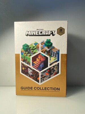 Minecraft Book Set Lot : Set of 5 Guide books, Masterbuilder book and Survivors 