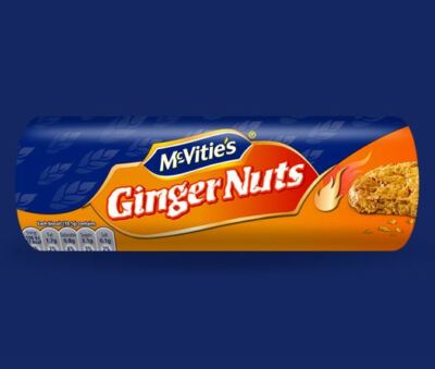 Mcvitie's Ginger Nuts - 250g - Pack of 3 (250g x 3) (8.82 oz  x  3)