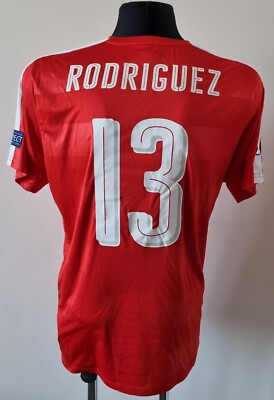 Switzerland 2016 - 2018 Home football Puma shirt #13 Rodrigues size Extra Large