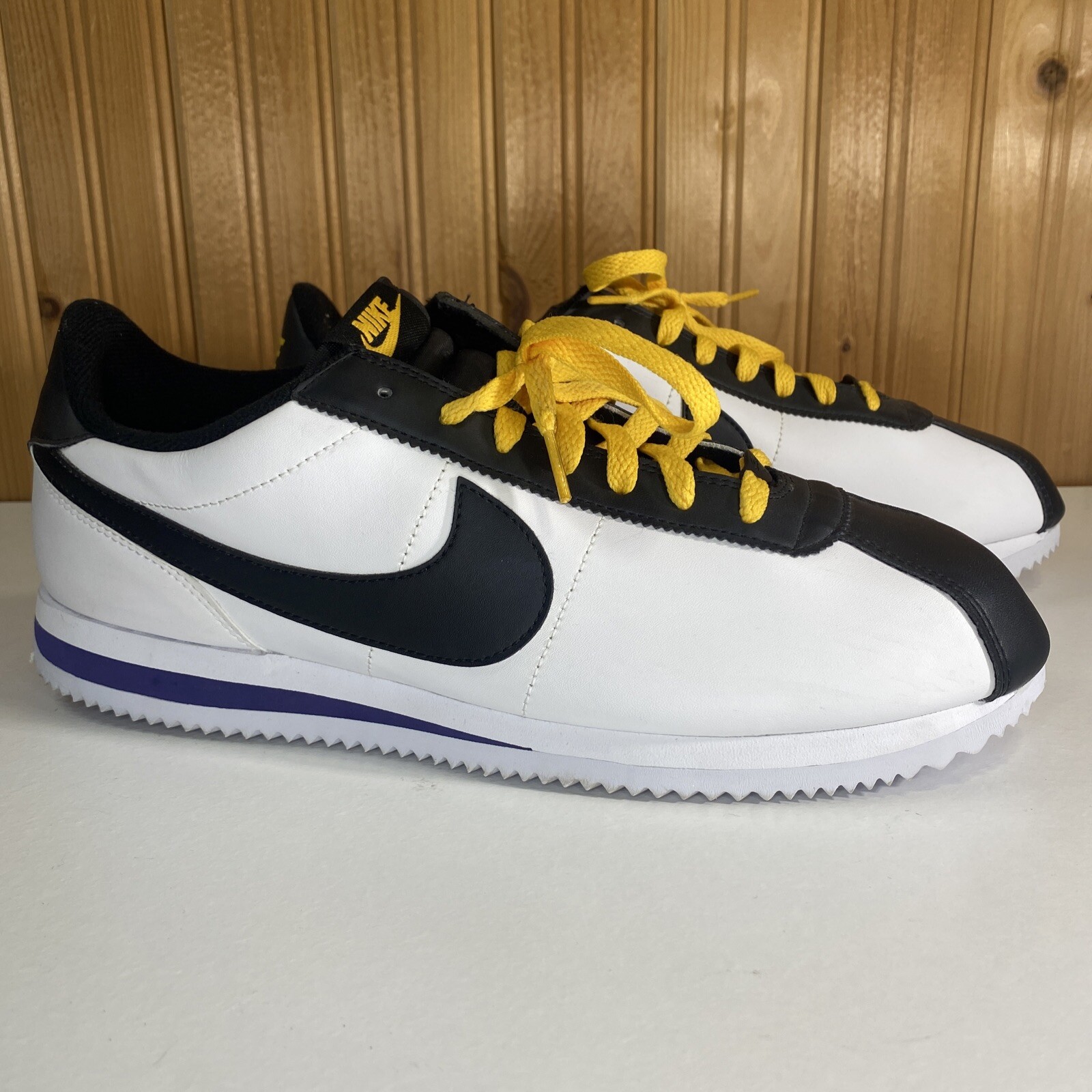 Nike Cortez Leather LA Lakers White 