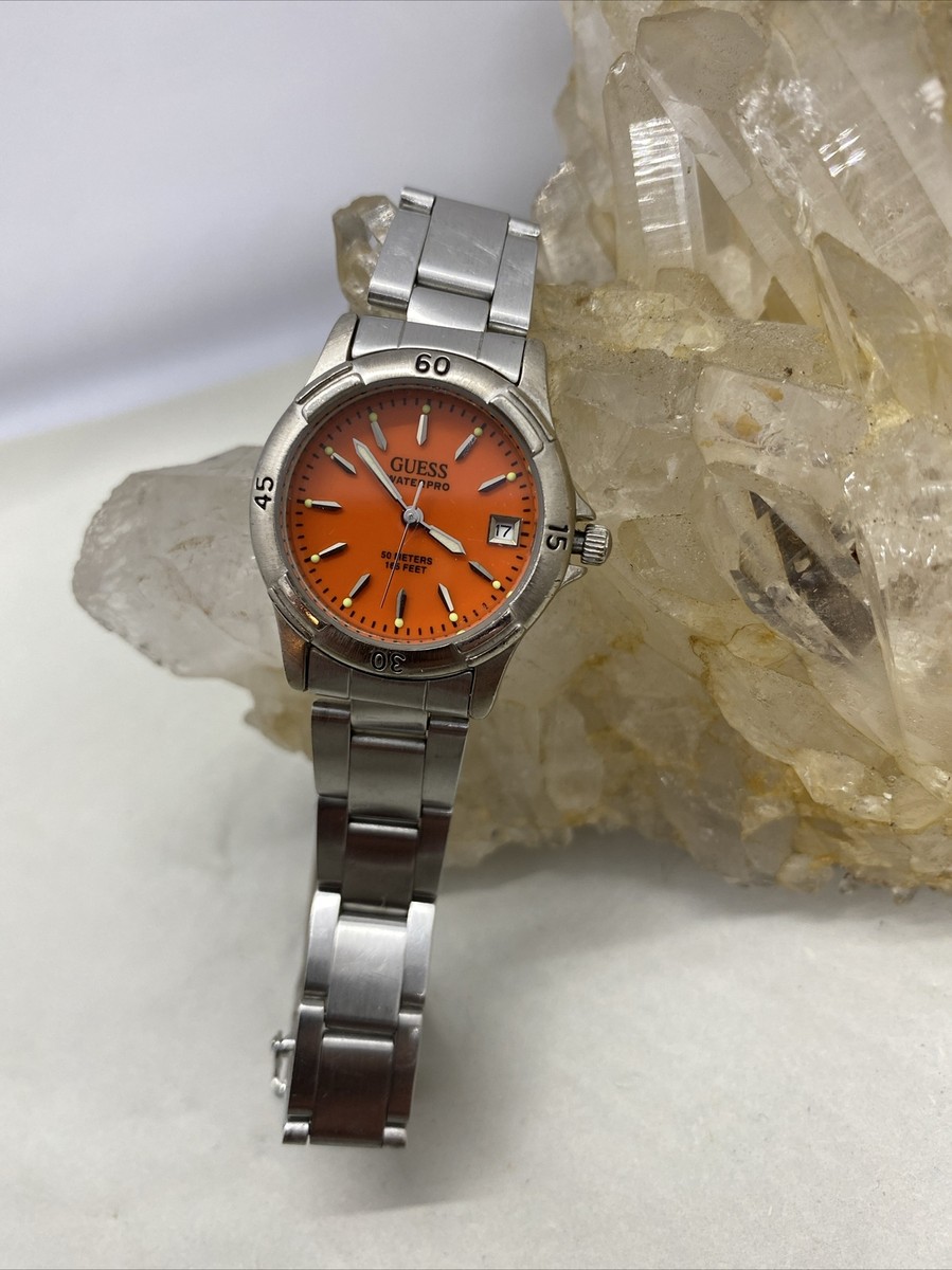 Ladies Guess Waterpro 50M Watch With New Battery