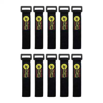 9 In. Elastic Hook and Loop Cinch Strap for Cords, Rope, Tools and More Super St