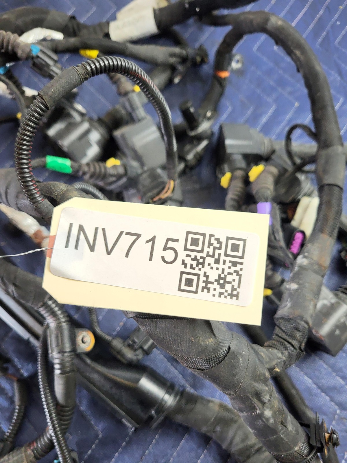 Used Oem Maserati Fuel Injector Wiring Harness for 2014-2017 Ghibli 3.0L RWD