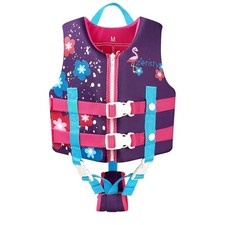 Zeraty Toddler Swim Vest Neoprene Kids Float Jacket Swimming Aid for Children...