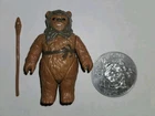 Vintage Star Wars 1985 Last 17 Romba Ewok Action Figure Complete w/ POTF Coin