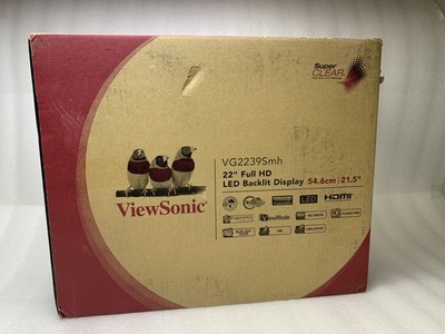 ViewSonic VG2239smh 21.5'' Full HD LED Backlit Monitor  VS14768 New / Sealed