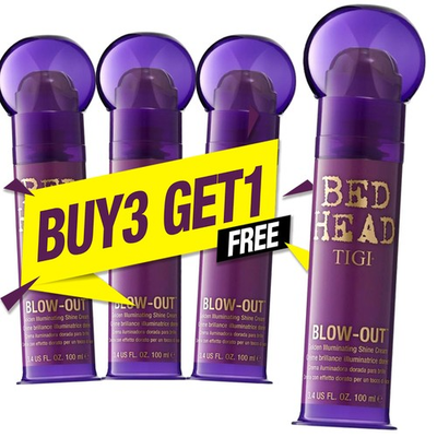 #ad Bed Head Blow Out Golden Illuminating Shine Cream 3.4 oz Buy 3 Get 1 Free $58.95