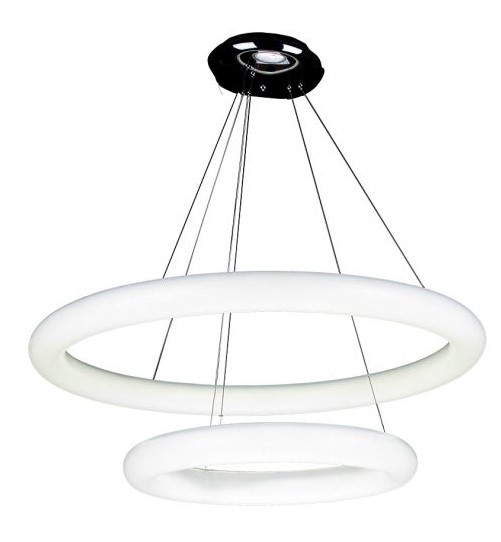 ANGEL 2 WHITE LED PENDANT LIGHT 35W + 20W WW 3000K IP20 AZ1319