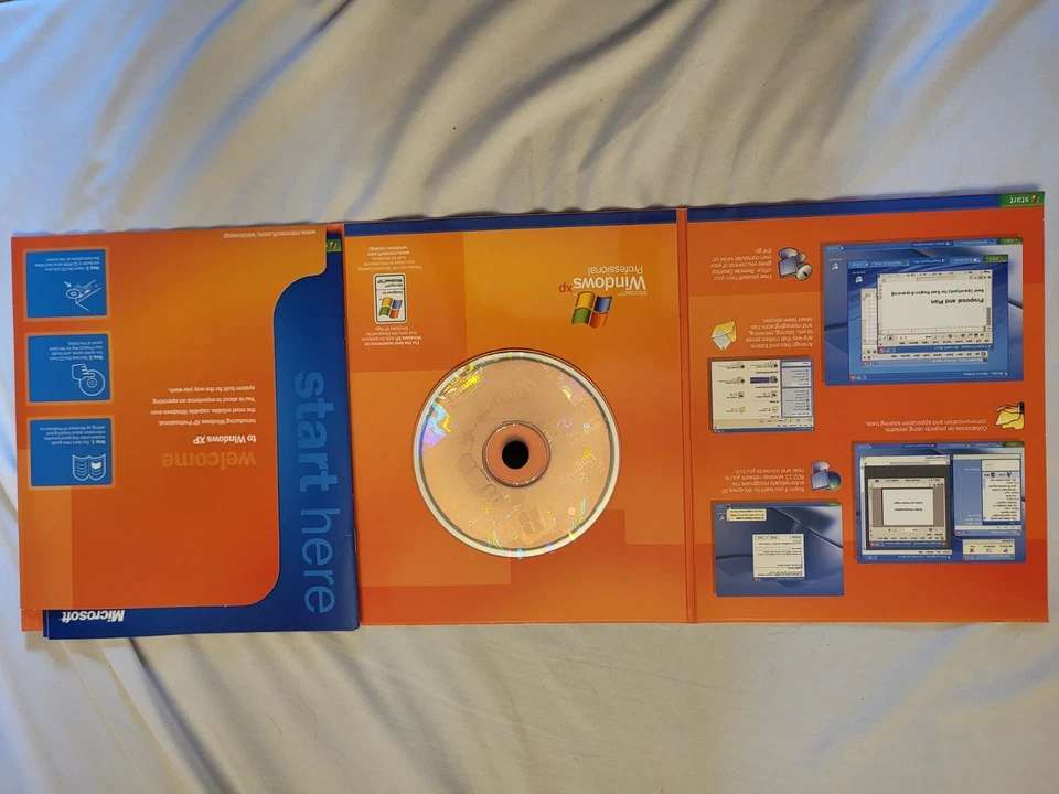 Microsoft Windows XP Professional Upgrade CD (2002) with Product Key - Exc cond - Image 2 of 3